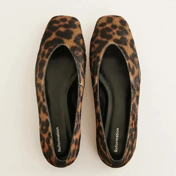 Reformation Prudence Ballet Flat - Leopard - Picture 2 of 4